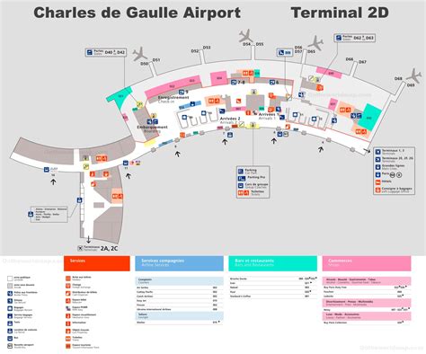 cdg airport terminal map.